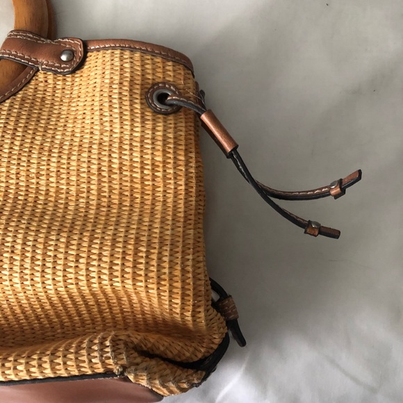 Fossil Bags Vintage Fossil Rattan Bag Poshmark